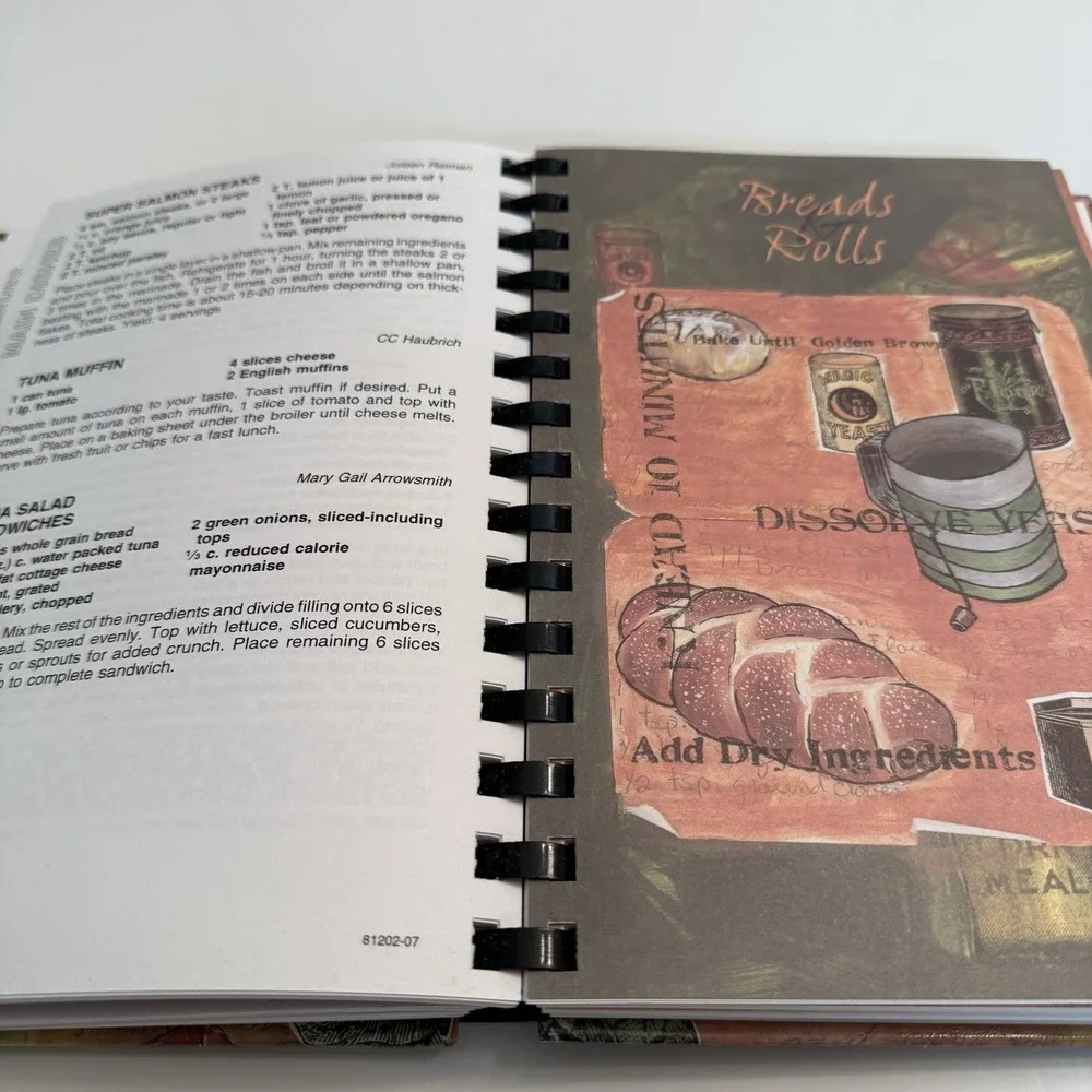 New Hope 20th Anniversary Cookbook Carroll Iowa Binder Recipes 2007